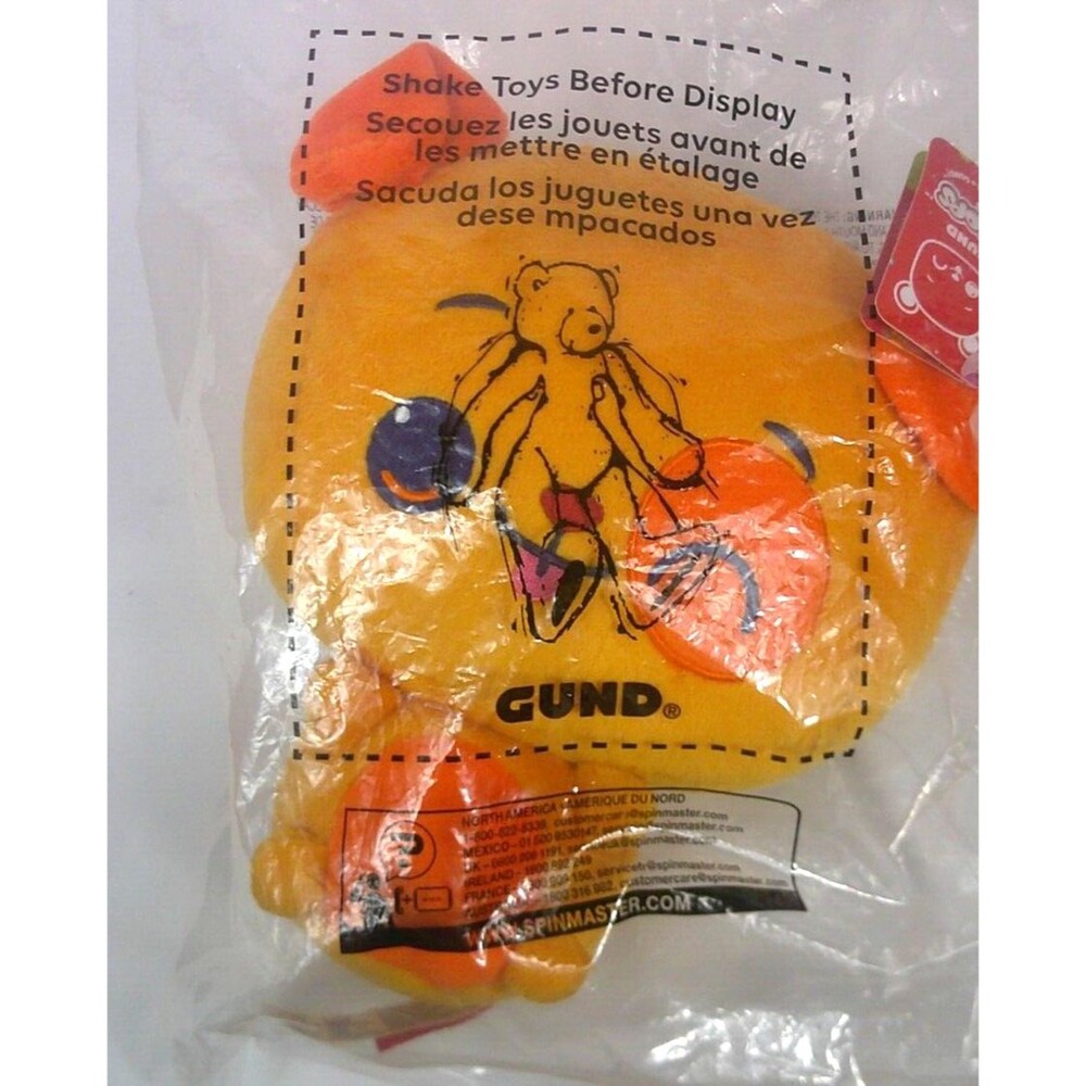 Gund Drops Paulie Pup Puppy Dog Plush Pet Orange 8 Inch Series 1 New Sealed